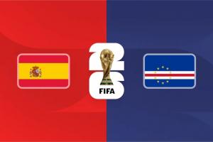 世界杯:西班牙对阵佛得角首发名单公布,罗德里领队,库库加维首发,亚马尔替补