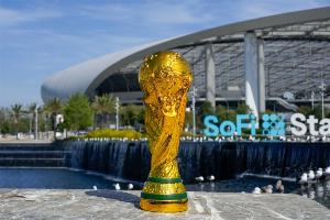 国际媒体称,世界杯次日即将开战,却仍有约18万张门票未售出,黄牛被迫降价销售门票