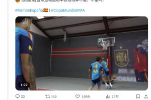 西班牙队备战NBA总决赛，发布篮球训练视频，网友热议：实力超越福克斯