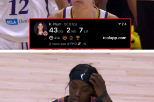 WNBA首度出现40+对决！凯尔希·普拉姆43分对阵卡利亚·库珀41分