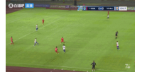 泰山以1-0领先广西恒宸！泽卡精准直塞助攻，陈蒲轻松破门