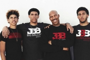 球爹:唯一携自创品牌闯入NBA的家族,子女们确保不会破产