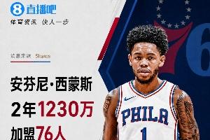 自由市场第三日:76人签下小西蒙斯,洛瑞退役于猛龙,李凯尔与小卡重逢
